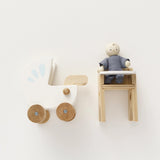 Dolls House Nursery & Baby Set 5pc