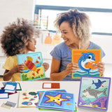 Mosaic Sticker Art: Ocean Journey