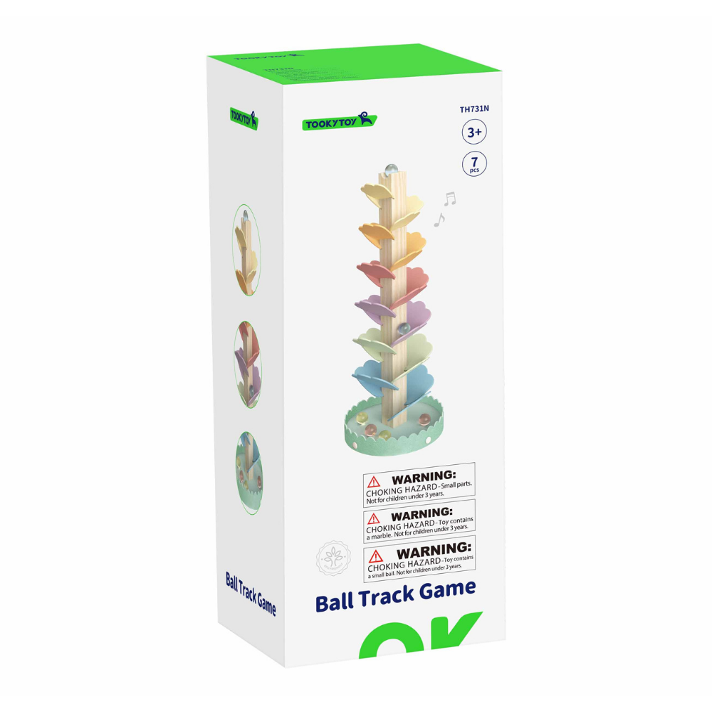 Ball Track Game 7pc (Pastel Shades)