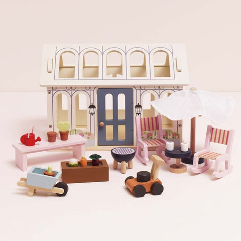 Wooden Dolls House Conservatory