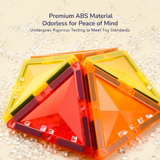 Colourful Magnetic Tiles 60pc