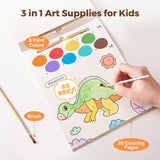 Paint With Water: The Dinosaur Paradise