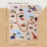 Hakuna Matte Cloud Soft Children’s Carpet: Safari 2m x 1.5m