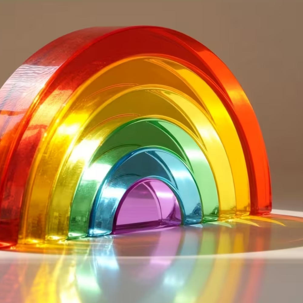Translucent Rainbow Set 7pc