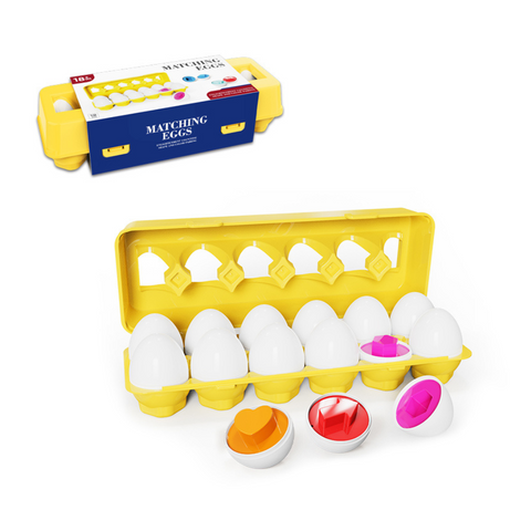 Matching Eggs 12pc