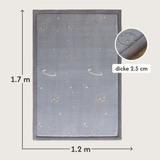 Hakuna Matte Cloud Soft Children’s Carpet: Glow in the Dark Planets 1.7 x 1.20m