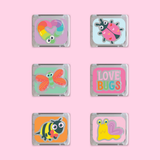 Glo Pals: Water Activated Light-Up Cubes - Love Bugs 6pc