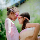 Swim Goggles: Strawberry Fields Hearts