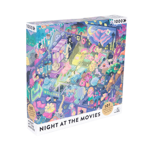 Night at the Movies Puzzle 1000pc