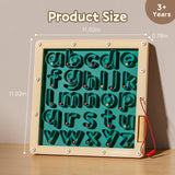 Magnetic Alphabet Tracing Board