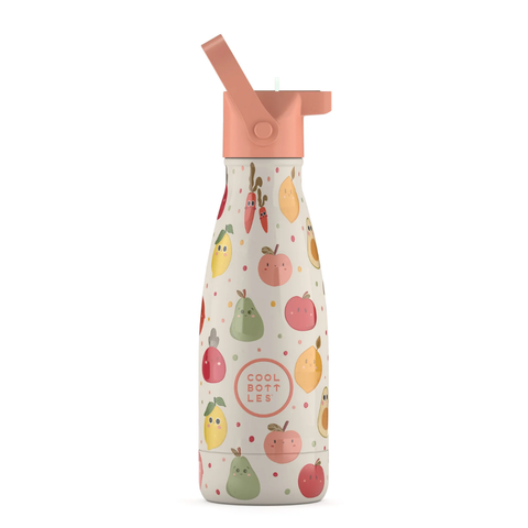 Cool Bottles Kids Reusable Thermal Bottle: Fruit Salad 260ml