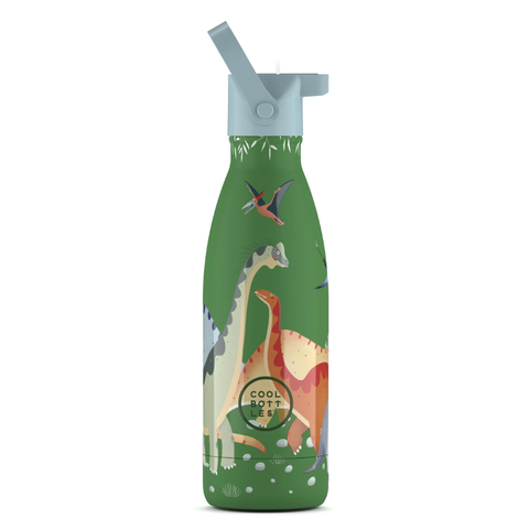 Cool Bottles Kids Reusable Thermal Bottle: Jurassic Era 350ml