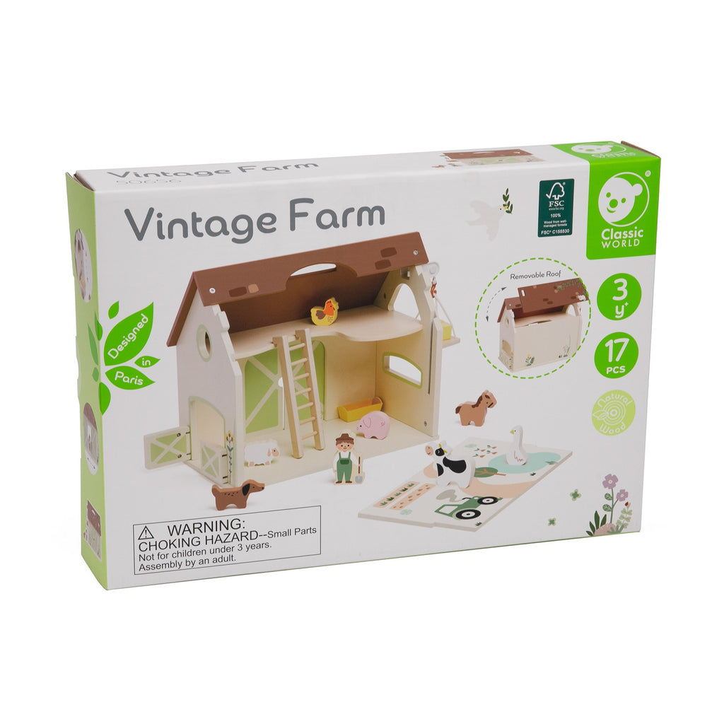 Vintage Farm 17pc