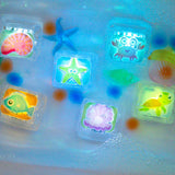 Glo Pals: Water Activated Light-Up Cubes - Ocean 6pc