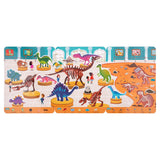 Silicone Sticker Book: Dinosaur Museum