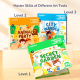 Creative Finger Paint Kit - Secret Garden