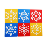 Stencils: Snowflakes 6pc