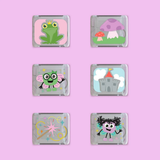 Glo Pals - Water Activated Light-Up Sensory Cubes: Fairy 6pc