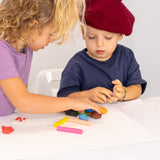 School Pack Plasticine Modeling Clay: 10 Colours 5kg (10x500g)