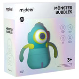 Monster Bubbles Blue: Interactive Bubble Machine