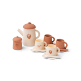 Silicone Tea Set: Strawberry Fields 9pc