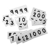 Flard Cards: 1-9000 Precut (Place Value Cards)