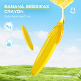 Beeswax Crayons Banana Shape 24 Colours