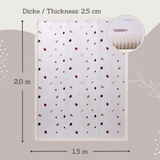 Hakuna Matte Cloud Soft Children’s Carpet: Confetti 2m x 1.5m