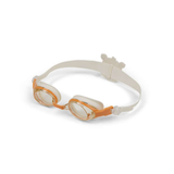 Swim Goggles: Beige Leopard