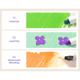 Quick Dry Paint Sticks: 16 Colours