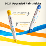 Quick Dry Paint Sticks: 30 Colours