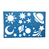 Stencils: Stars And Planets 6pc