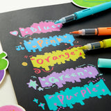 Straight Liquid Acrylic Markers: 24 Colours