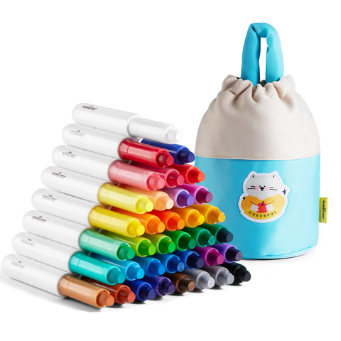 Twisty Silky Crayons in Carry Bag: 36 Colours