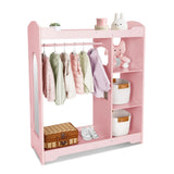 Wooden Wardrobe and Dress-Up Unit