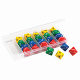 Dice Jumbo 10-Sided Place Value Set 24pc