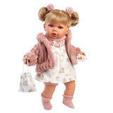 Llorens - Baby Girl Doll with Crying Mechanism & Clothing: Julia 42cm