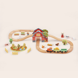 Wooden Farm Set 48pc