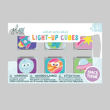 Glo Pals: Water Activated Light-Up Cubes - Space 6pc