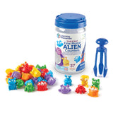 Grab & Sort Fine Motor Alien Counters 37pc