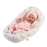 Llorens - Baby Girl Doll with Clothing & Cushion: Mimi 42cm