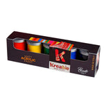 Matt Acrylic Paint Pots 25ml, 5 Colours