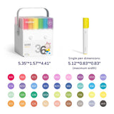 Let's Paint Washable Markers: 36 Colours