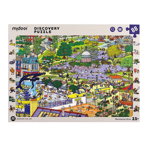Big City Small City: Discovery Puzzle 88pc