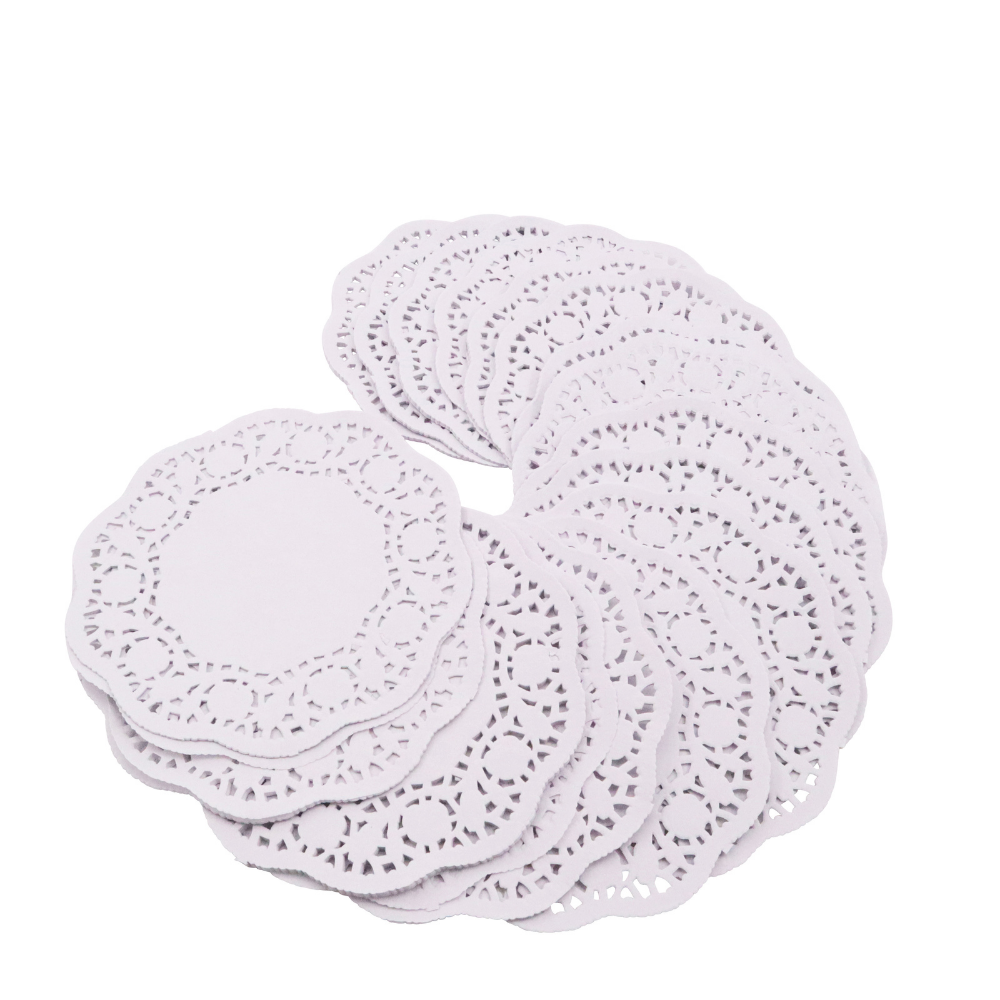 White Paper Doilies 16cm; 250pc