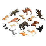 Animal Toys Set 15pc Safari