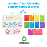 Sensory Number Trays 10pc