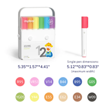 Let's Paint Washable Markers: 12 Colours