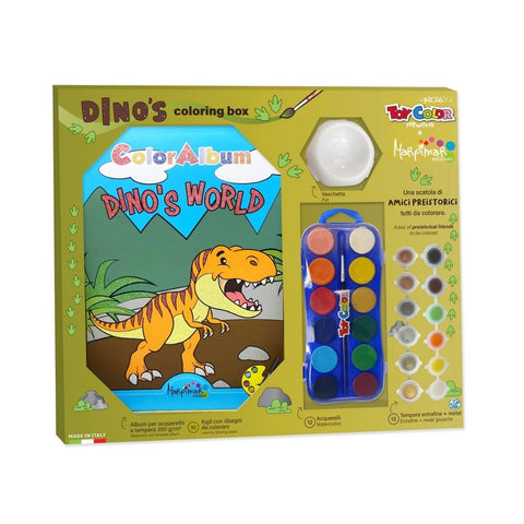 Dino's Colouring Box