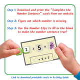 Learn My Numbers Fine Motor Clips